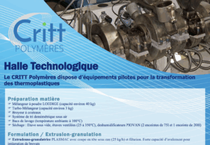 Matériel Transformation – CRITT Polymères