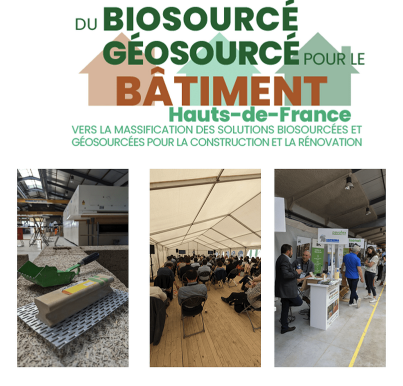 Du Biosourcé et Géosourcé pour le Bâtiment – Hauts-de-France